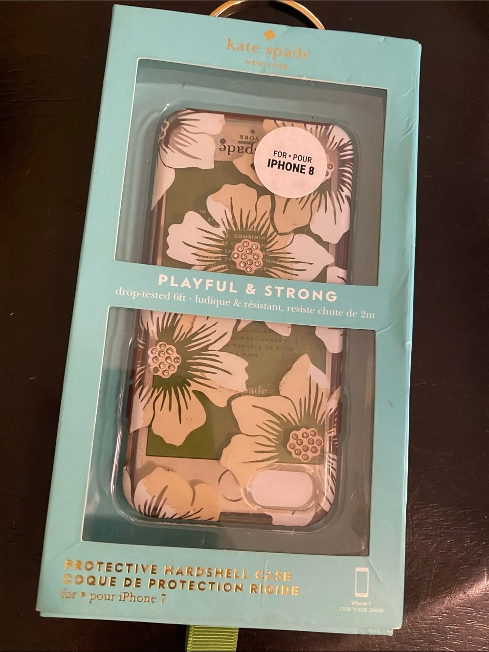 Kate Spade iPhone 7, 8 cover